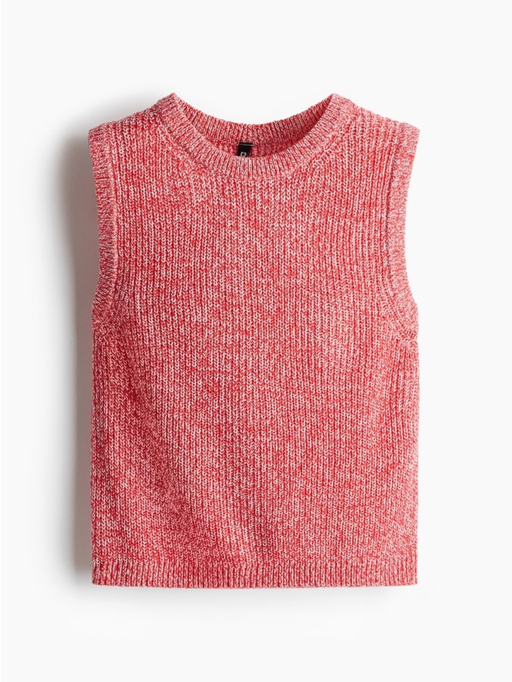 Sleeveless Knit Sweater Vest